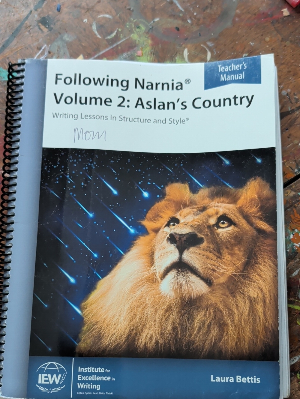 Following Narnia Volume 2: Aslan's Country - Lion Cover